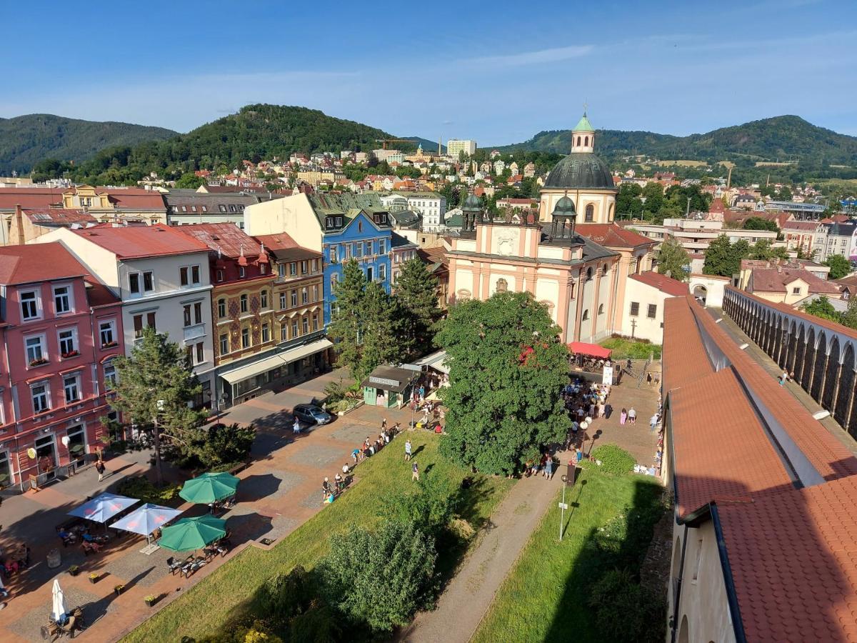 Apartments Rose Garden Decin Bagian luar foto